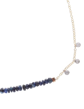 Pulsera Meira T de oro 14 K con acabado brillante
