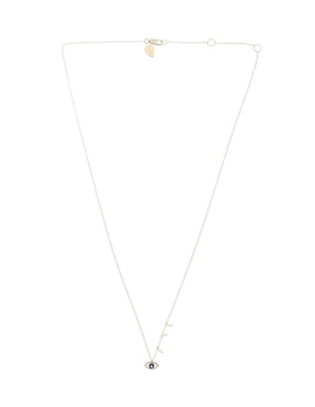 Colgante de ojo Meira T de oro amarillo 14 K