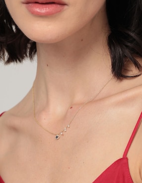 Colgante de ojo Meira T de oro amarillo 14 K