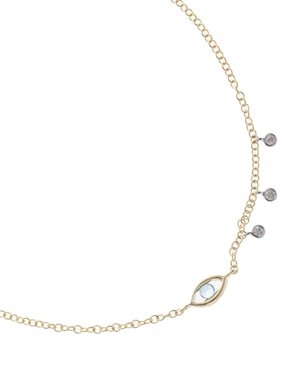 Pulsera Meira T de oro 14 K con acabado brillante