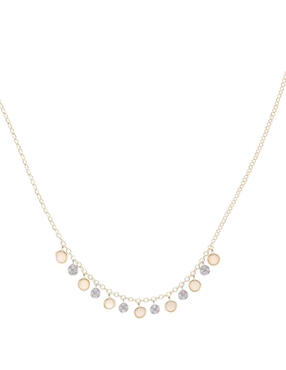 Collar Meira T de oro amarillo 14 K