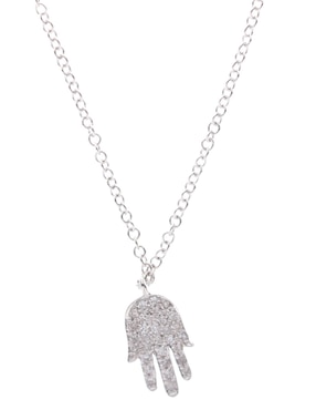 Collar de mano Meira T de oro blanco 14 K