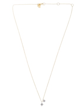 Colgante Meira T de oro amarillo 14 K
