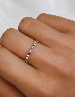 Anillo Zoe Lev diamante brillante