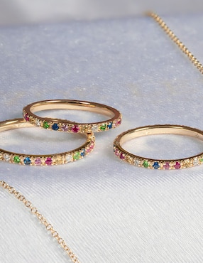 Anillo Zoe Lev diamante brillante