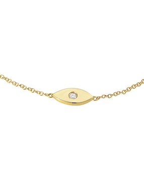 Pulsera Zoe Lev de oro 14 K con acabado pulido
