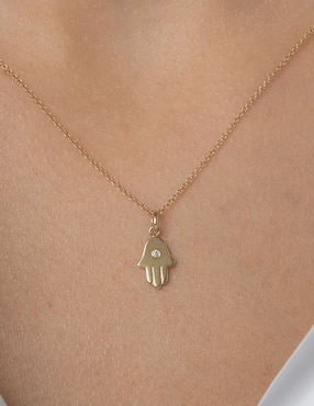 Collar de mano Zoe Lev de oro 14 K