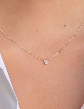 Collar Zoe Lev de oro 14 K