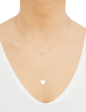 Collar de corazón Richline Group de oro 14 K
