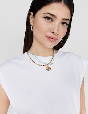 Collar Tous Mamá de plata P 925