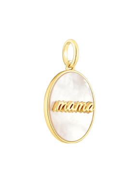 Medalla ovalada Tous mama P 925 rodolita