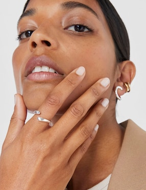Anillo Tous New hav P 925 de plata brillante