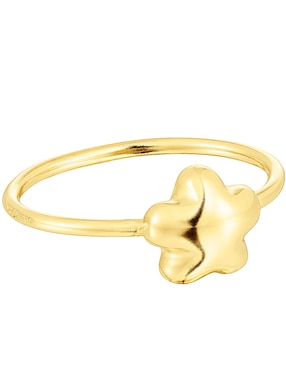 Anillo de flor Tous Balloon 18 k de oro brillante