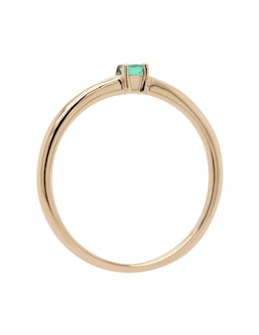 Anillo Valessa Promesas 14 k de oro brillante