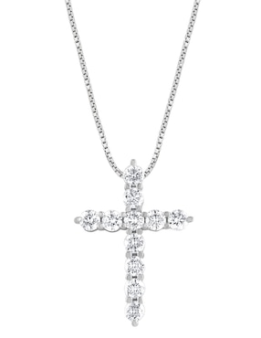 Collar con dije de cruz Ayla de oro 14 K