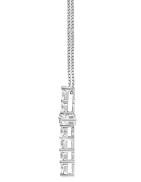 Collar con dije de cruz Ayla de oro 14 K