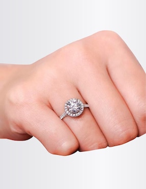 Anillo de compromiso Clepsidra