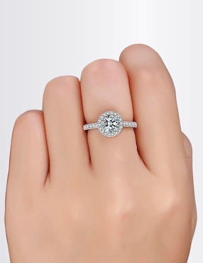 Anillo de compromiso Clepsidra