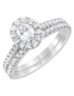 Anillo de compromiso de oro 14 k Ayla