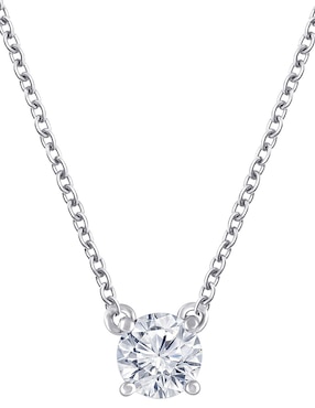 Collar Ayla de oro blanco 14 K