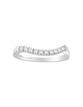 Churumbela De Oro Blanco 14 K Klamore Diamante