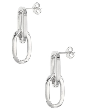 Aretes Silvex Spa de plata P 925 con acabado brillante