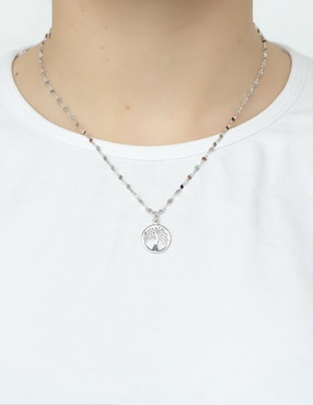 Collar de árbol Silvex Spa de plata P 925