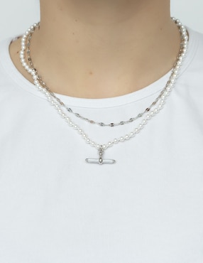 Collar Silvex Spa de plata P 925