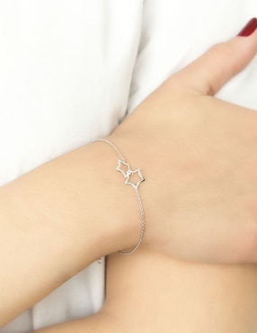 Pulsera Silvex Spa de plata P 925 con acabado pulido