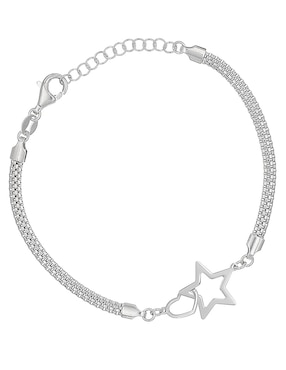 Pulsera Silvex Spa de plata P 925 con acabado pulido