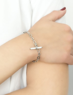 Pulsera Silvex Spa de plata P 925 con acabado pulido