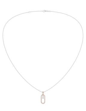Collar ovalado Riccardo Orsato de oro 14 K
