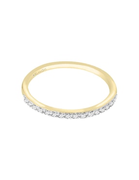 Churumbela De Oro Amarillo 14 K Klamore Diamante