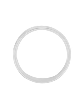 Argolla de oro blanco 14 k Essenza Amori diamante