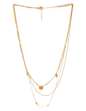 Collar de varios hilos Unoaerre de oro 14 K