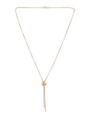Collar de flor Unoaerre Necklace de oro 14 K