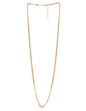 Collar de nudo Lusso de oro 14 K