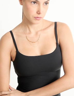 Collar Lusso de oro amarillo 14 K