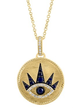 Collar de ojo Effy Royal de oro 14 K