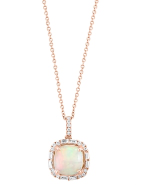 Collar cuadrado Effy Aurora de oro 14 K