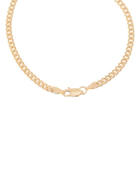 Pulsera Fonelli de oro 14 K con acabado liso