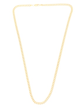 Collar Fonelli de oro amarillo 14 K