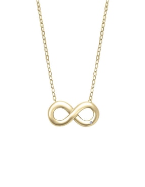 Colgante Y Dije de infinito Fianelli de oro 14 K diamante