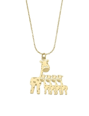 Colgante Y Dije de jirafa Fianelli de oro 14 K