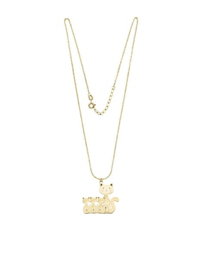 Colgante Y Dije de gato Fianelli kitten de oro 14 K