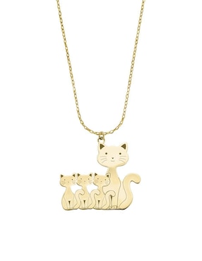 Colgante Y Dije de gato Fianelli kitten de oro 14 K