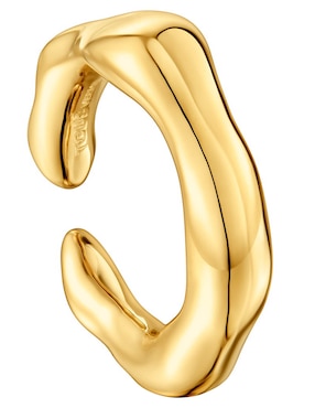 Anillo Tous Tabit P 925 de plata vermeil brillante