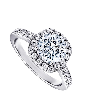 Anillo de compromiso Clepsidra