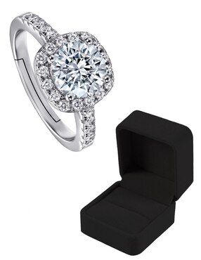 Anillo de compromiso Clepsidra