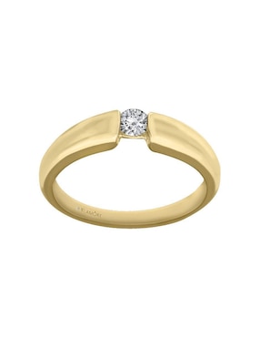 Solitario De Oro 14 K Klamore Diamante